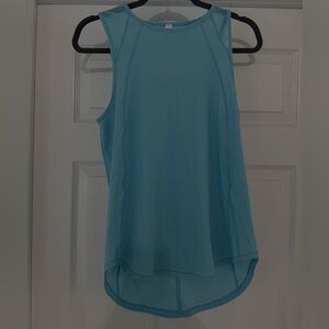 Lululemon Sculpt Tank Women's Sleeveless Blue Top